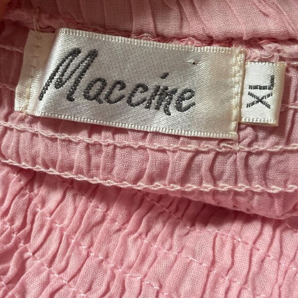 Y2K Pink Floral Tiered Skirt - Picture 3 of 5